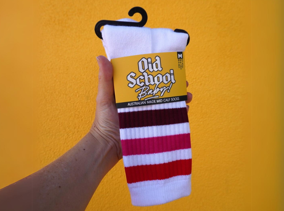 Old School Skate Socks - Various Colours