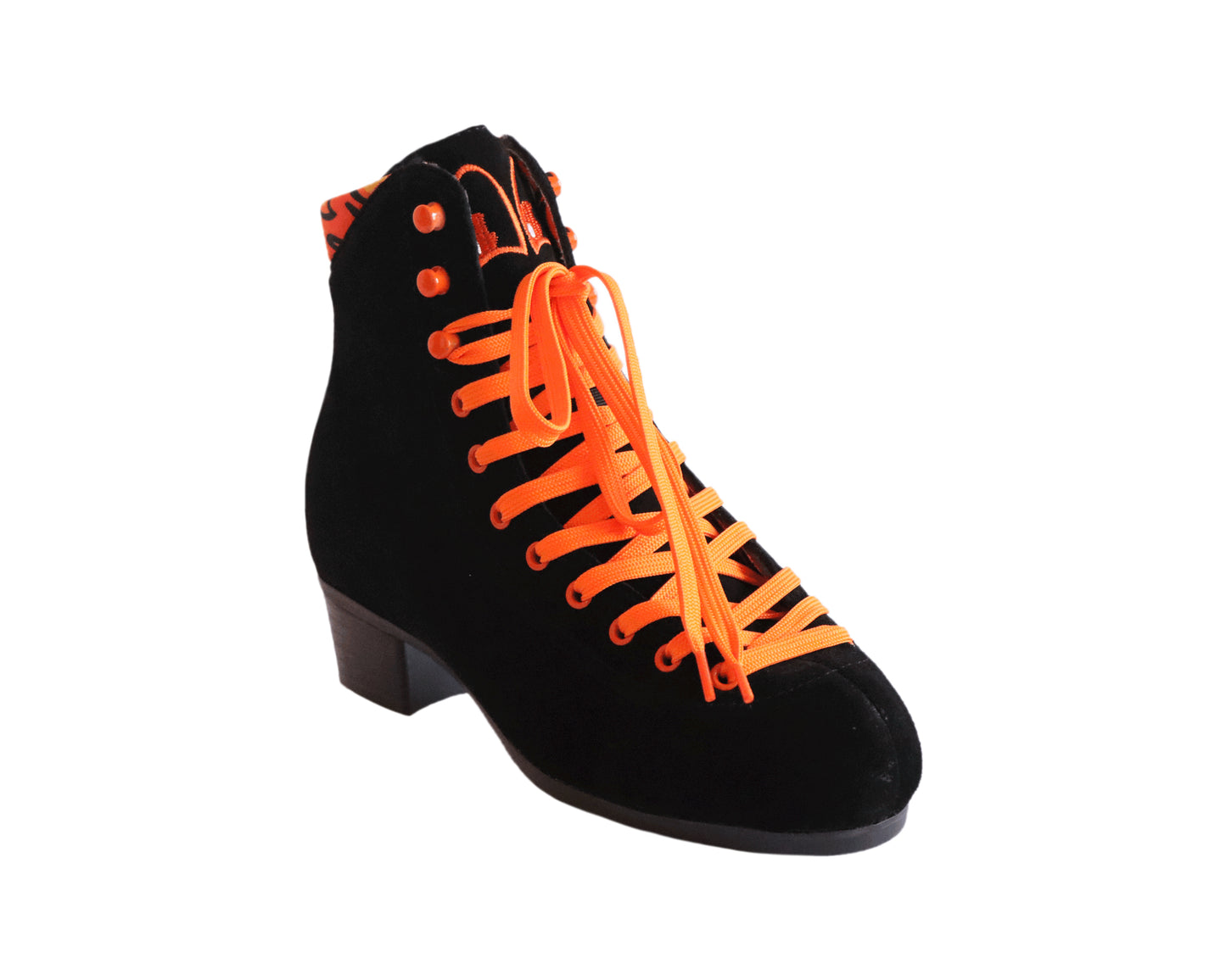 Chuffed Skates black roller skates boot only