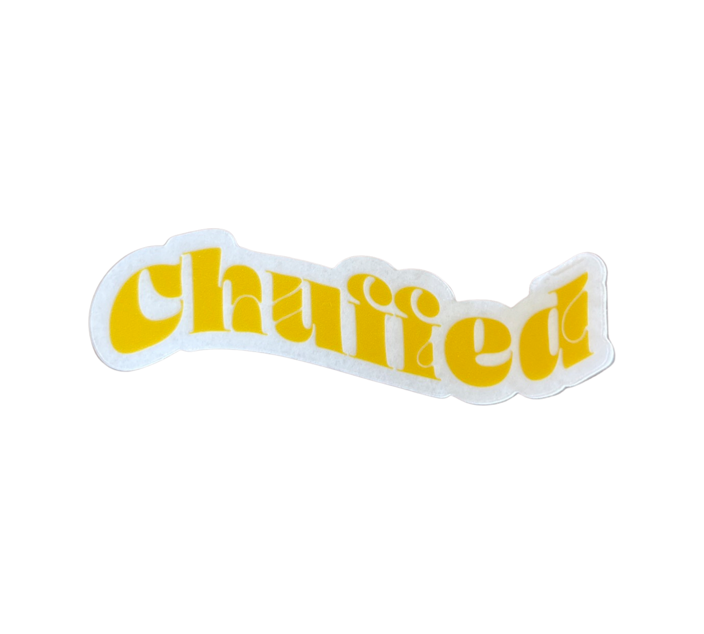 Chuffed Stickers