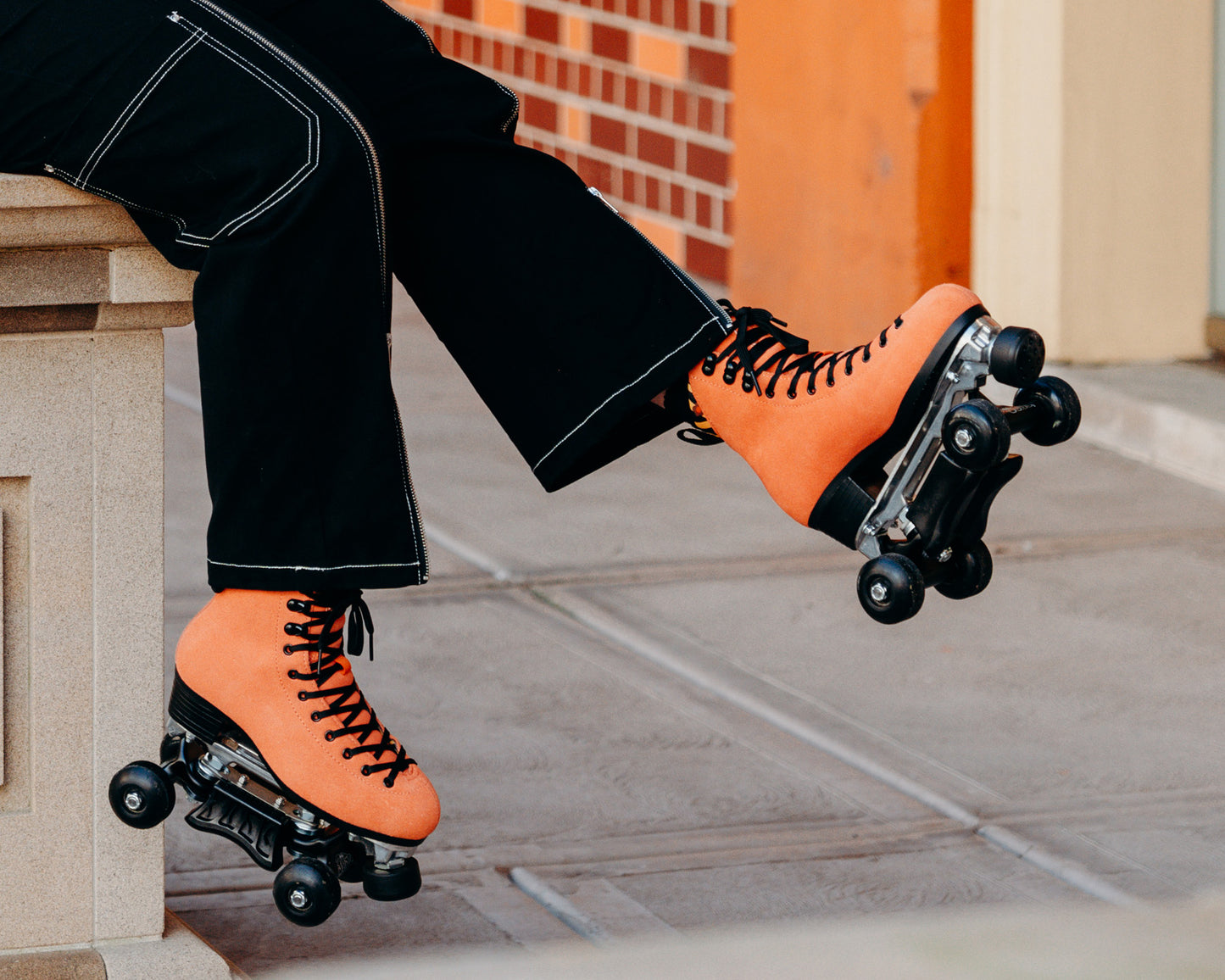 Orange Pro Boot Chuffed Skates rollerskate 